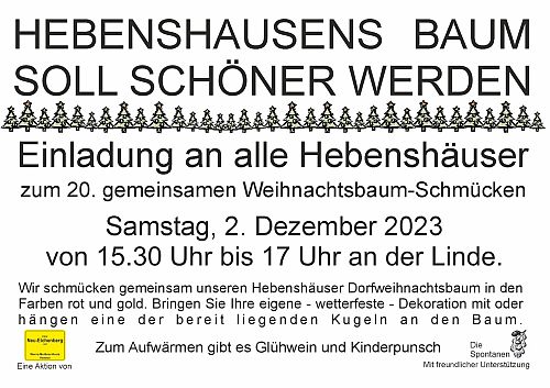 Baumschmücken